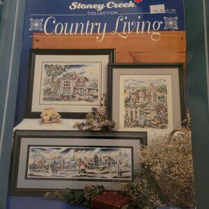 Stoney Creek Country Living Cross Stitch Pattern Book